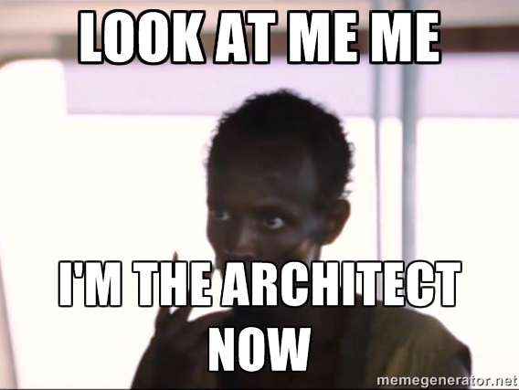 Archived workplace meme: Im An Architect