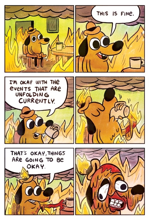 Archived workplace meme: Things Will Be Okay